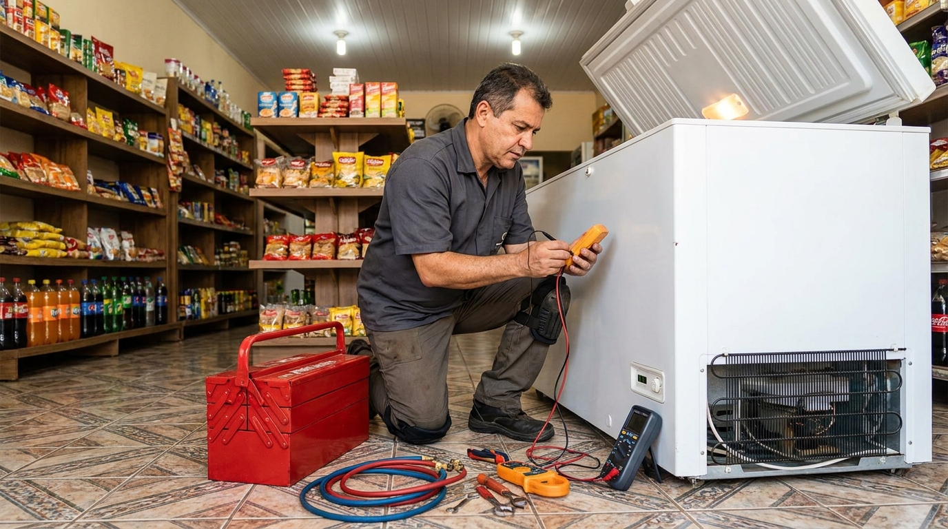 Ajuste de Temperatura do Freezer em Viamão‑RS